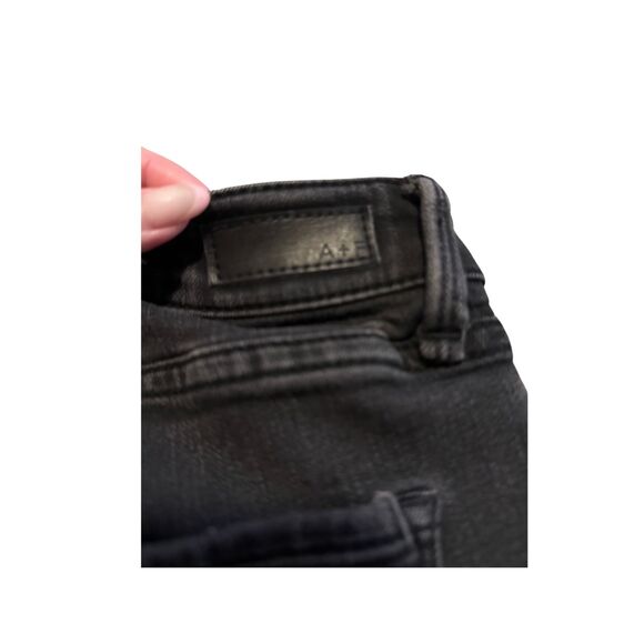 Abercrombie & Fitch Harper Super Skinny Black Ripped Jeans – Size 27 / 4R - Picture 4 of 6